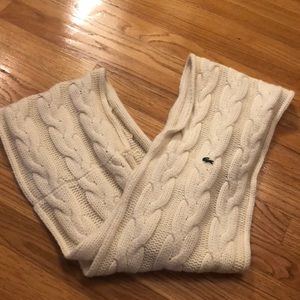 Lacoste wool scarf